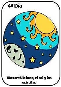 4to día de la creación del mundo.