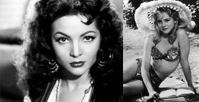 Marlene Dietrich y Liz Tylor