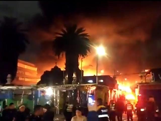 INCENDIO EN NAVIDAD.