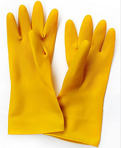Guantes de goma
