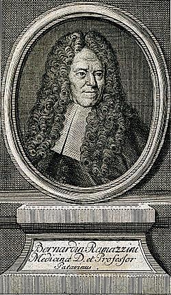 Bernardino Ramazzini recogió en su monumental tratado “Sobre las enfermedades de los artesanos” la medicina laboral de su tiempo.