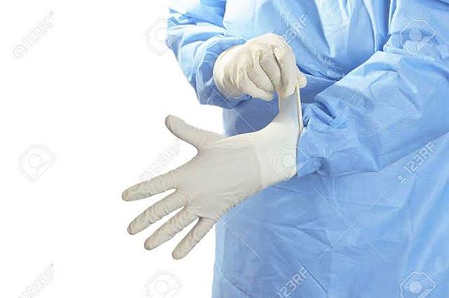 Primera descripción de los guantes quirúrgicos.