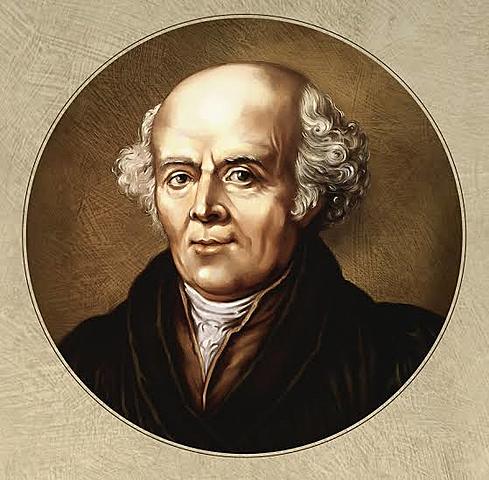 Samuel Hahnemann publica Órgano de la medicina racional (homeopatía)