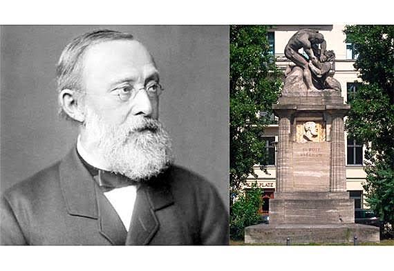 Virchow es nombrado profesor de patología de la Universidad de Berlín.