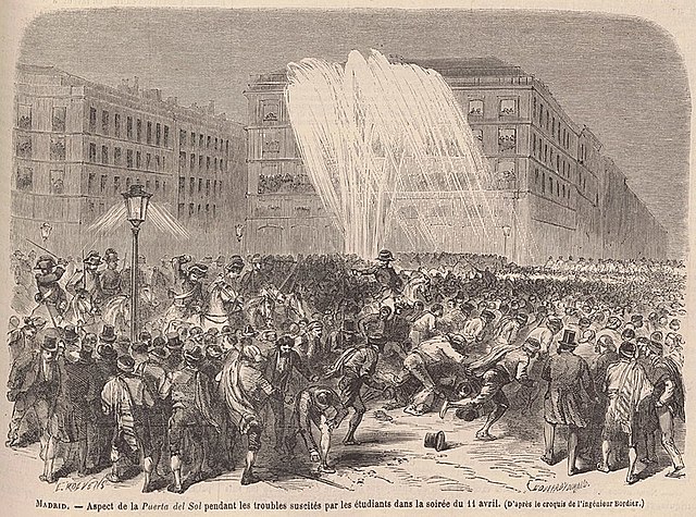 Regreso de Narváez: gobierno autoritario