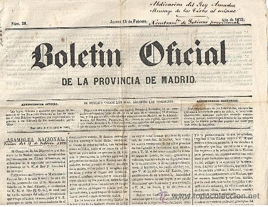 Abdicación de Amadeo