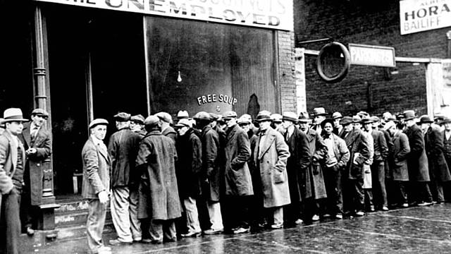 Unemployment low in 1929