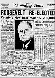 Roosevelt Reelected