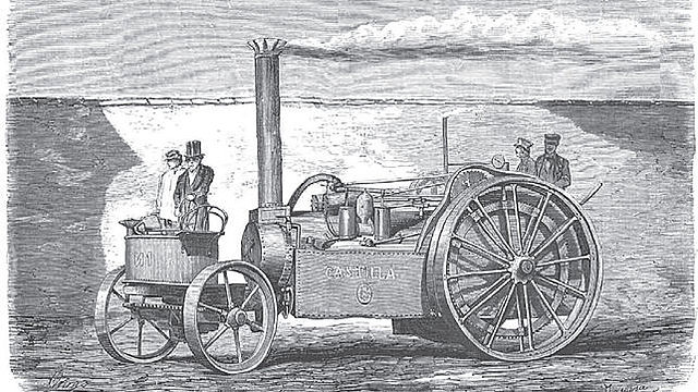 Primera máquina de vapor en España