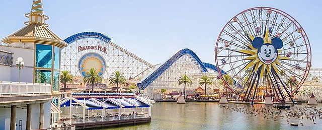 Ouverture du parc Disney Land en Californie