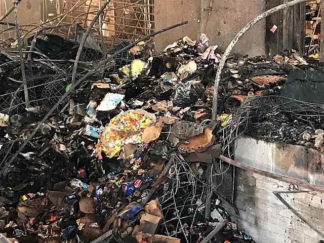 Cuarto incendio del mercado