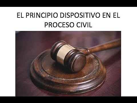 Proceso dispositivo