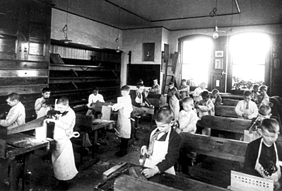 1896 First public special education class