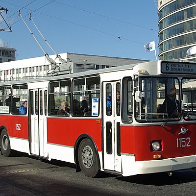 Timeline: История троллейбуса в России