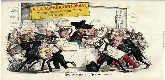 Revolución: "La Gloriosa". Exilio de Isabel II