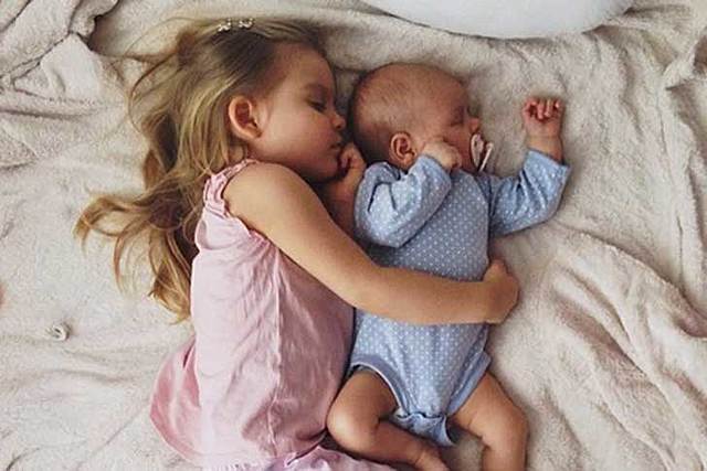 Nació mi primera hermana