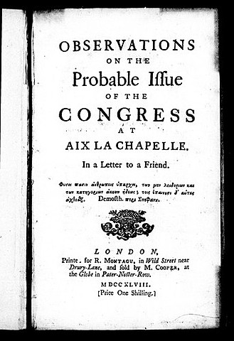 Congress of Aix-La-Chapelle
