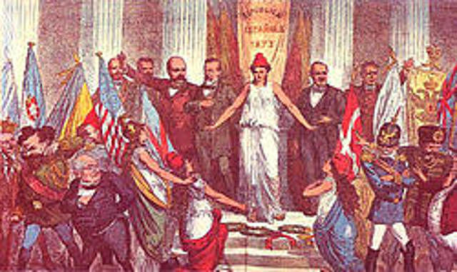 “República del 74” (o república de orden) presidida por Serrano