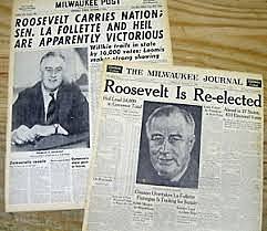 Roosevelt Reelected
