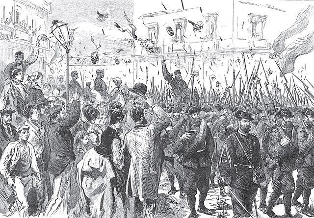 “República del 74” (o república de orden) presidida por Serrano