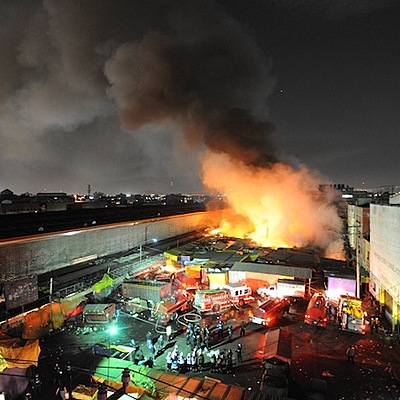 Timeline: Incendios en la historia del mercado de La Merced.
