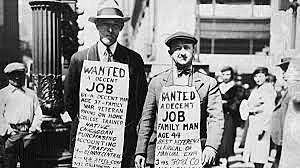 1932- Unemployment rises to 23.6 percent over 10,000 banks have failed since 1929