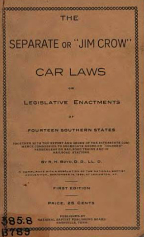 The Seperate Car Act