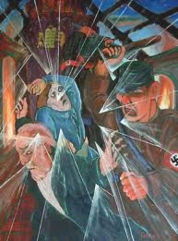 Kristallnacht "Night of Broken Glass"