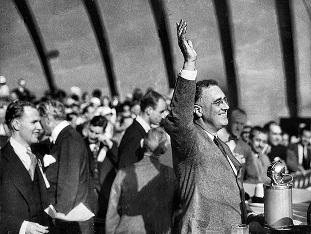 President Franklin D. Roosevelt was elected