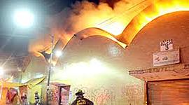 Timeline: Mercado La Merced "Grandes Incendios"