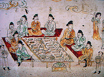 Tang dynasty start (China)