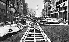 Construcción del metro