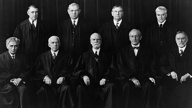 Supremer Court reacts to New Deal
