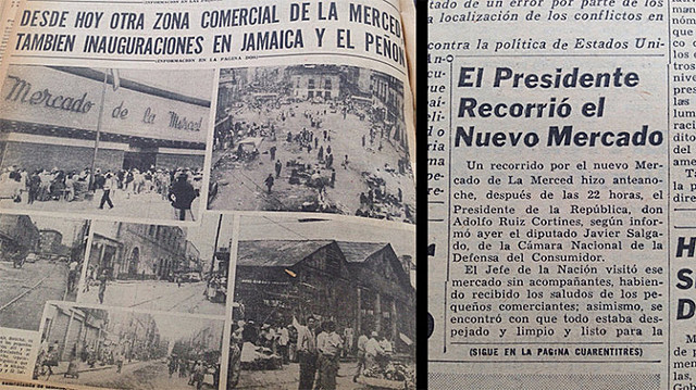 Inauguración del mercado