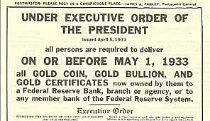 The Gold Reserve Act