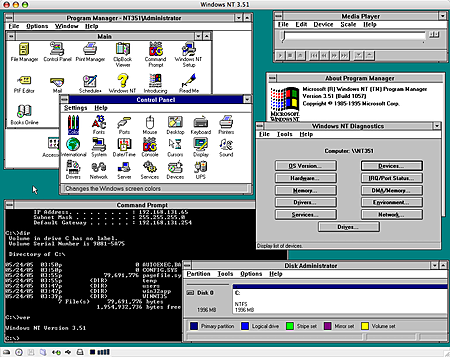 Windows NT.