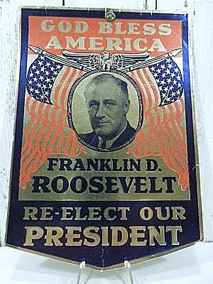 President Franklin D. Roosevelt is President Again