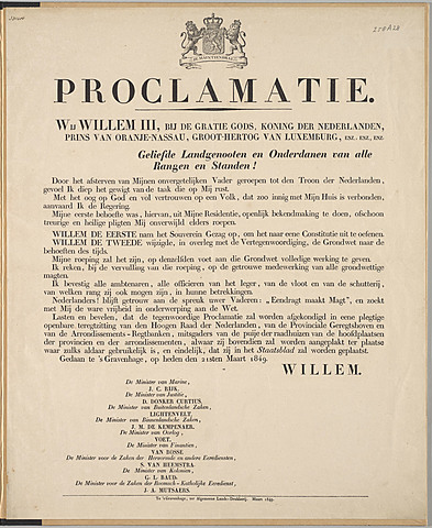Proclamation of 1849
