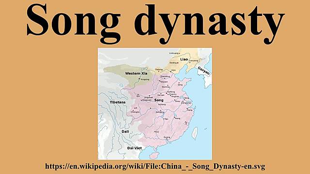 Song Dynasty   (China)