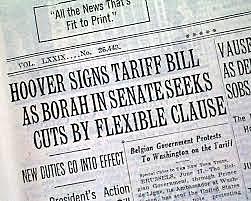 The Smoot-Hawley Tariff Act