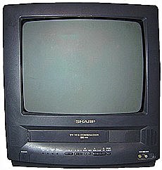 VCR/TV combo