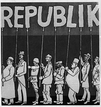 Začetek Weimarske republike v Nemčiji