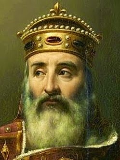 Carlomagna és coronat emperador d'occident a Roma.