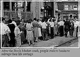 The Great Depression begins