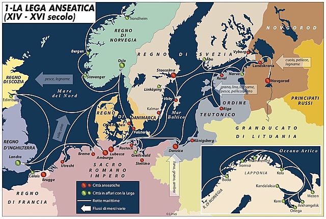 NASCITA DELLA LEGA ANSEATICA