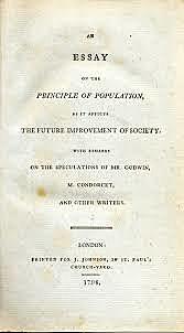Essay on The Principles of Population by Malthus