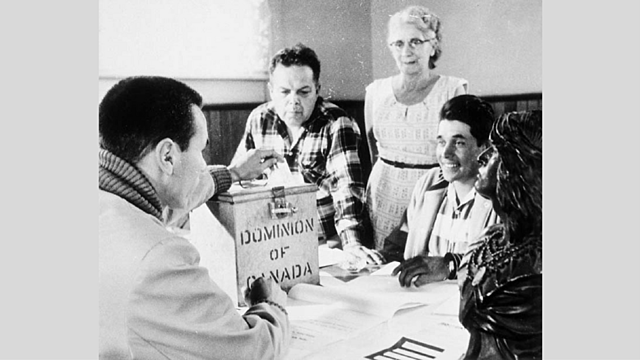 le droit de vote des premier nation