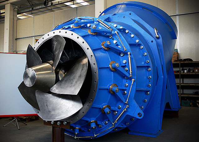 Creación de la turbina Kaplan