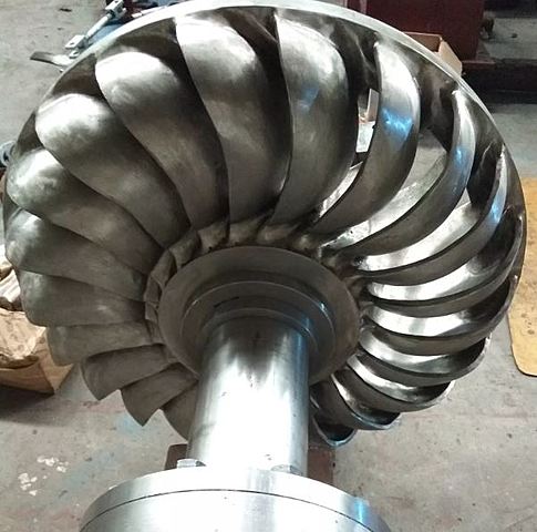 Creación de la turbina Turgo