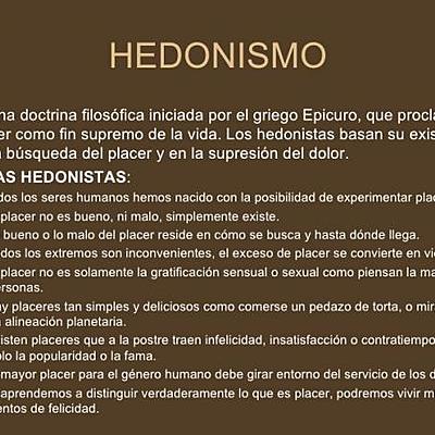 Timeline: El Hedonismo